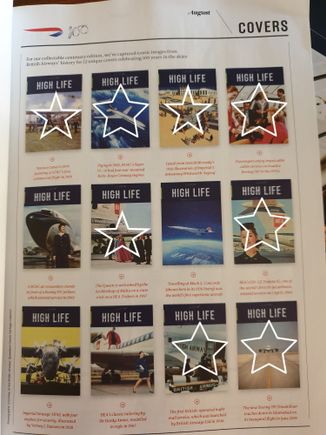 The 8 covers that I have collected so far