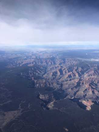Approaching the Grand Canyon