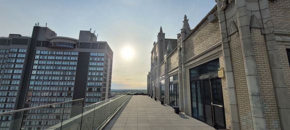 Roof terrace