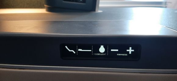 Seat controls on the Vantage XL are located a bit different to SAS