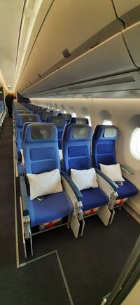 Economy is the same as LH A359 (also Safran)