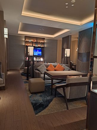 Part of the executive lounge