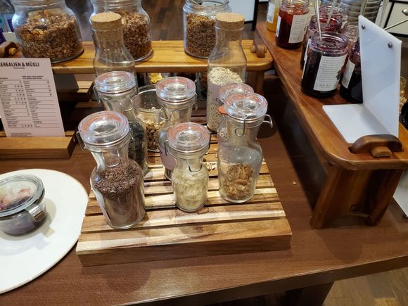 Muesli constituents