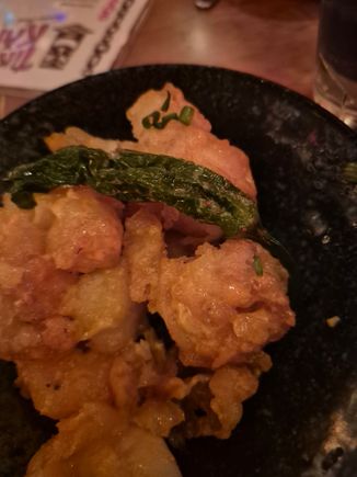 Firecracker shrimp (not crisp)