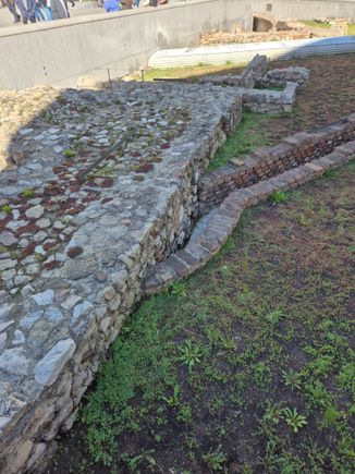 Some old walls and sewer