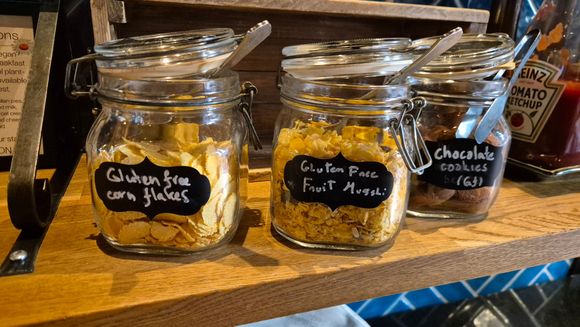 Gluten free options 