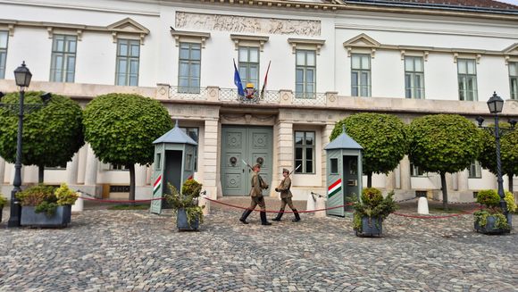 Changing of the guards. 
