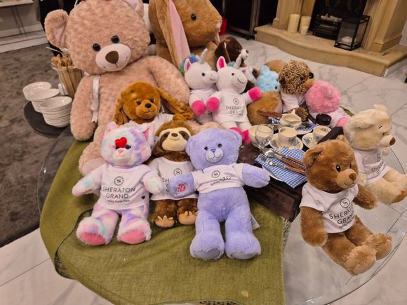 Selectiom of teddybears