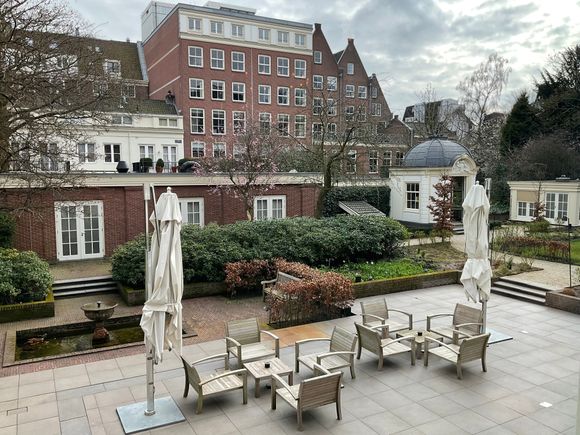 Inner garden of WA-AMS