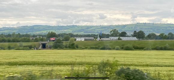 Gorgeous view from the train 