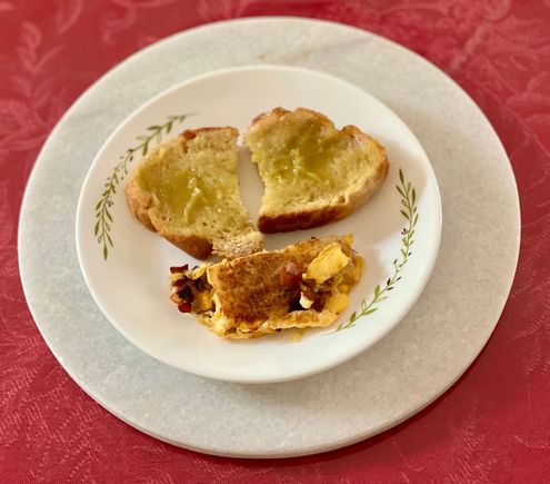 Kaya on mould & radish cake 