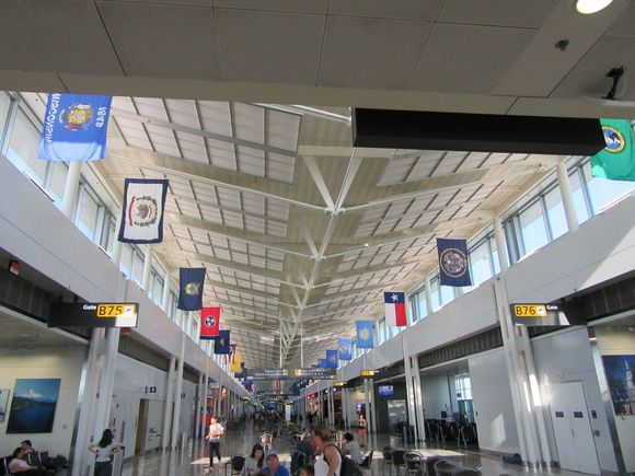 Concourse B at IAD