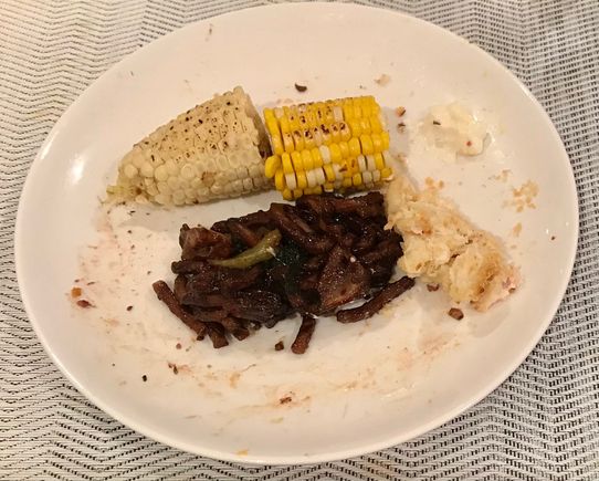 2 types of corn & KL style Hokkien mee