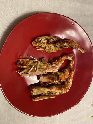 Prawns from Argentina 