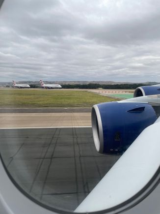 Either LEH or LEI also has the flight deck window shades removed. I took this at MAD this AM