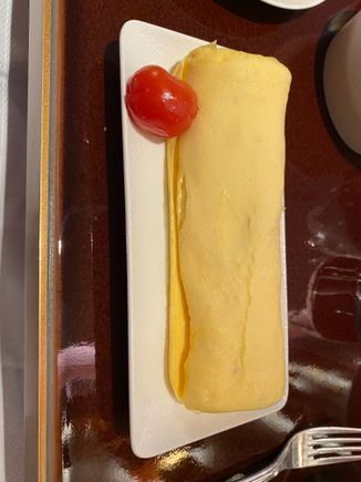 Omelette - sorry it’s sideways. 