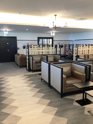 rear seating  area