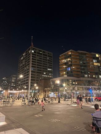 Evanston at Night. 