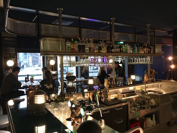 Bar area