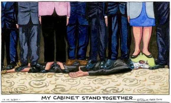 Theresa May getting cabinet support for her Brexit plan
