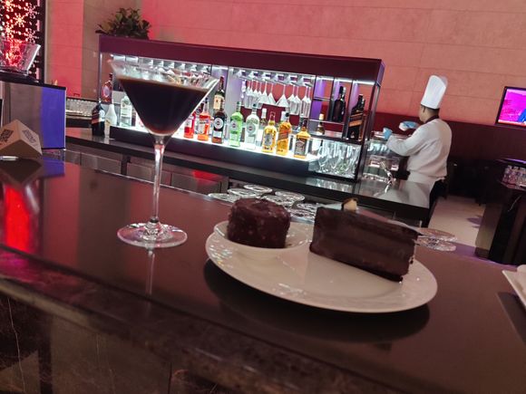 My personal favourite, espresso martini and deserts just before the desert selection got cleared :)