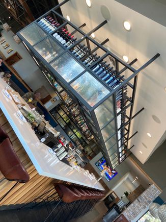 Bar of brunch restaurant 