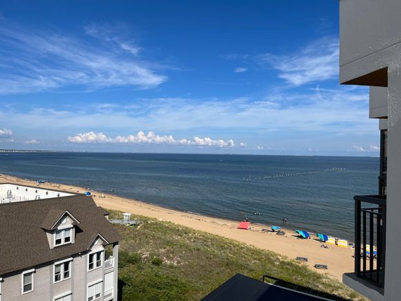 View from top-floor room