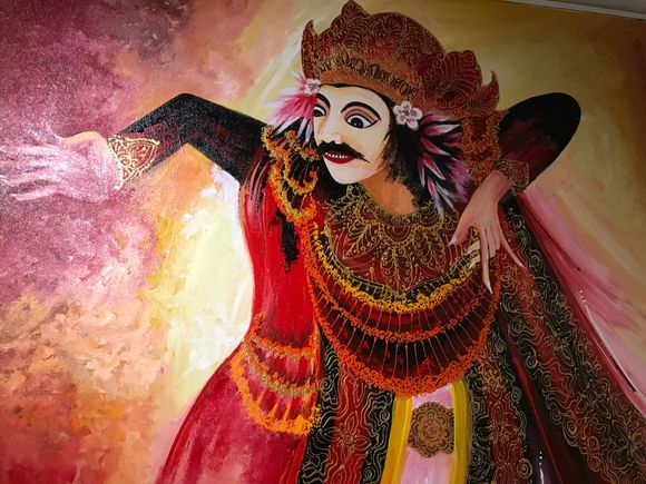 The topeng (mask) dance of Bali