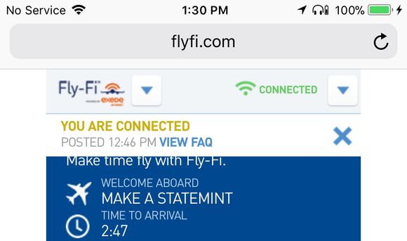 ATT WiFi calling/texting not working on FlyFi