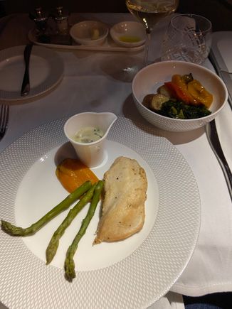 Rather disappointing presentation and doubling up on bell peppers