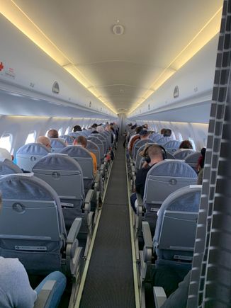 Fco-Hel today. No lounge and same queue in fast track security as in regular one. Except rear toilet use and face masks nothing unusual on this one. 