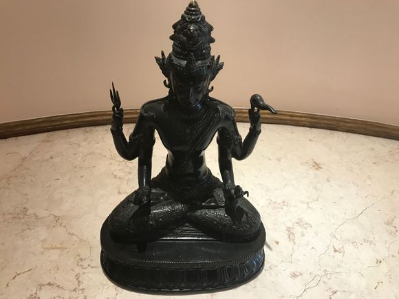 A statue of a deity 