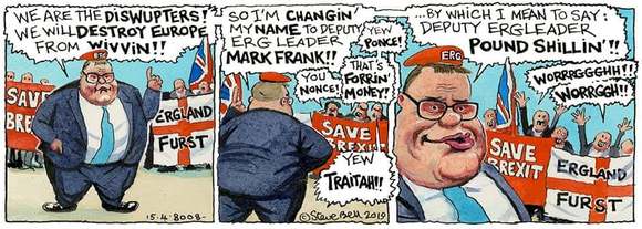 
... on Mark Francois, the Brexit ultras' champion