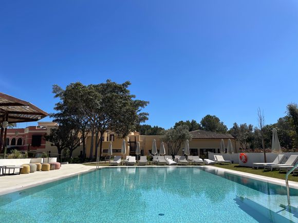 Pool area