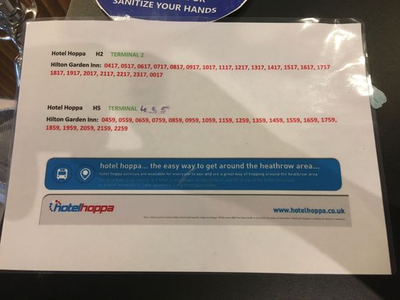 Very limited Hoppa service 