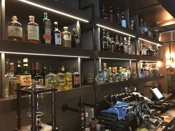 Display of adult beverages