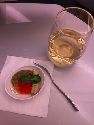 Artichoke with babganoush