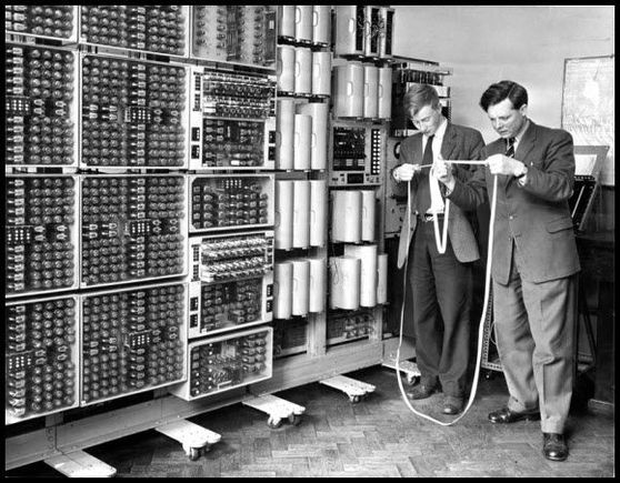 Here is the upgraded check in computer being installed. Everything will be fine shortly!!
