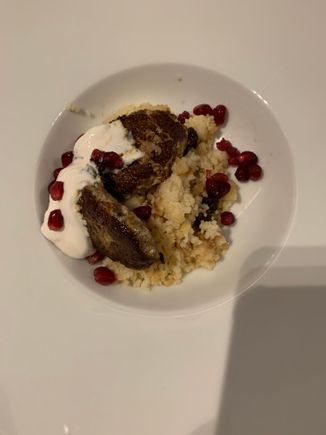 Lamb tastes good, too.