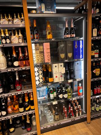 Supermarket in Sorrento. 