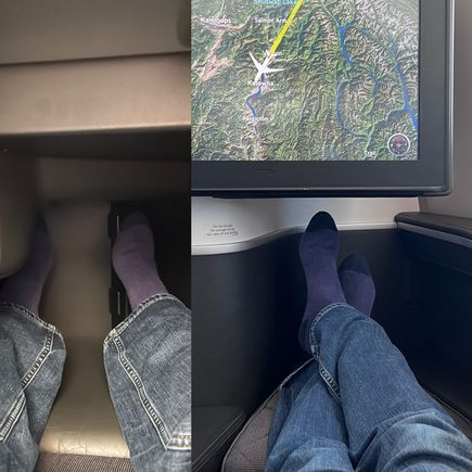CWS vs F foot space