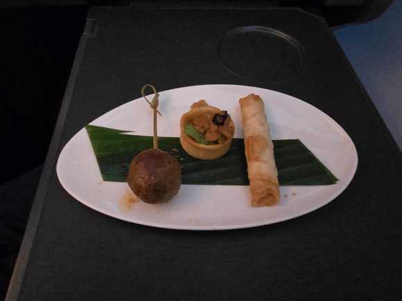 Assorted canapes