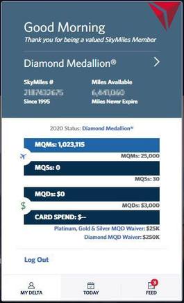 1M+ MQM's rolled over into 2020 says way too much time in an aluminum fuselage