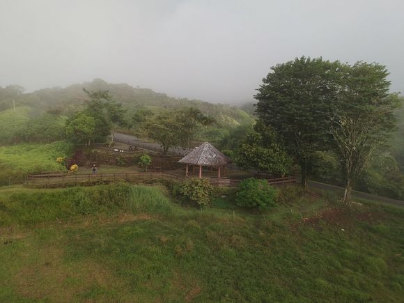 But the clouds started to show up when the drone got out...