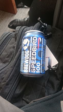 Availlable in the lounge at T5 heathrow.  And my conservatory later in the week