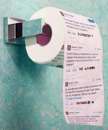 Secretary of State Tillerson says his staff prints out Trump's tweets and then they try to figure out how to "use it" to make policy. 😋
https://twitter.com/dallicious050/status/953727923210596384
