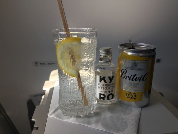 Fast service today, I was remembered by head of cabin from previous flights