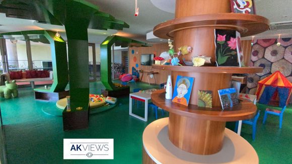 Games at recreational area