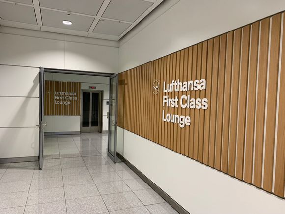 It is hard to miss the entrance...