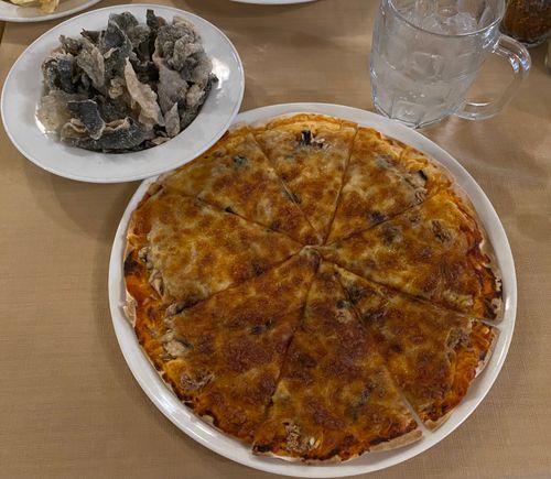 Started with ordering mushrooms & tuna